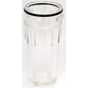 FRL Polycarbonate Bowl: Polycarbonate, Use with Compact Lubricator