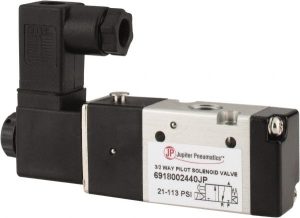 Stacking Solenoid Valve: Internal Pilot, 3-Way, 2 Position, Spring Return