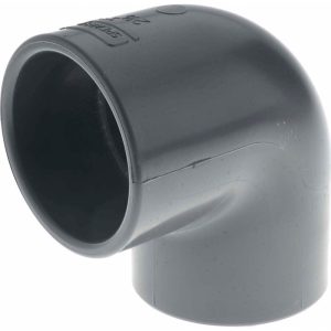 2-1/2" PVC Plastic Pipe 90° Elbow