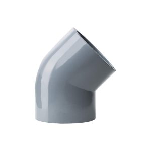 1/2" CPVC Plastic Pipe 45° Elbow