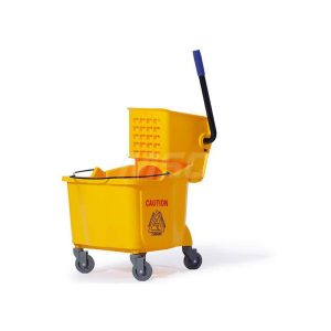 35 Quart Plastic Sideward Pressure Bucket and Wringer