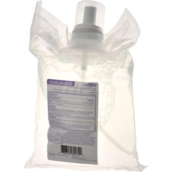 Hand Sanitizer: Foam, 1 L, Dispenser Refill, Alcohol-Free