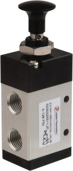 Manually Operated Valve: Manual Mechanical, Push-Pull & Manual Actuated