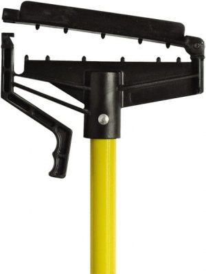Upright Dustpan: Plastic Body, 33" Handle