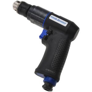 Air Drill: 3/8" Keyed Chuck, Reversible