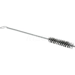 2-1/2" Long x 9/16" Diam Steel Twisted Wire Bristle Brush