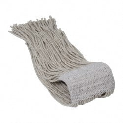 Wet Mop Cut: Clamp Jaw, Small, White Mop, Cotton