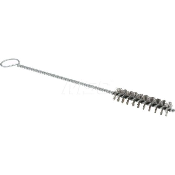 2-1/2" Long x 9/16" Diam Stainless Steel Twisted Wire Bristle Brush