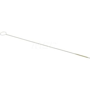 1/2" Long x 1/32" Diam Brass Twisted Wire Bristle Brush
