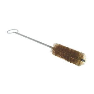 3" Long x 1" Diam Brass Twisted Wire Bristle Brush