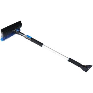 11" Long, Telescoping Snowbroom & Ice Scraper