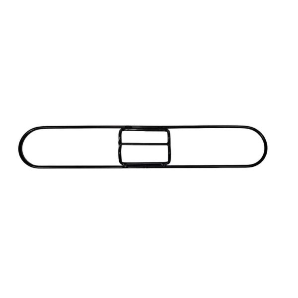 18" Long x 3-1/4" Wide Chrome Plated Steel Dust Mop Frame