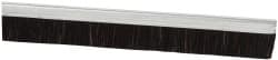 1/2" Back Strip Brush Width, Metal Back Horsehair Strip Brush