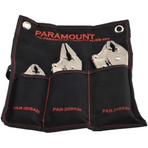 Plier Set: 3 Pc, Locking Pliers