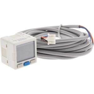 FRL Pressure Gauge: PC+ABS, 1/8" Port, Use with Compact & Miniature Regulator