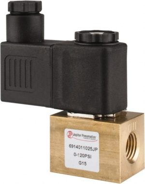 Stacking Solenoid Valve: Direct Acting, 2-Way, 2 Position, Spring Return