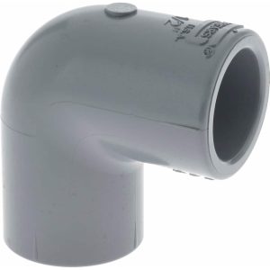 1/2" CPVC Plastic Pipe 90° Elbow