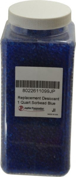 1 Qt Air Dryer Jar Sorbead Blue  Desiccant