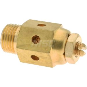 Pneumatic Speed Control Muffler: 1/8" Male NPT, 20 CFM