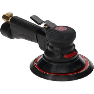 Air Orbital Sander: Round, 6" Pad, 12,000 OPM