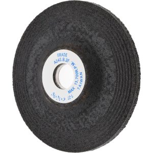 Depressed Center Wheel: Type 27, 4" Dia, Aluminum Oxide