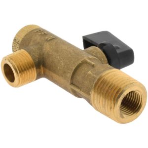 Filter Manual Ball Valve: 3/8" Pipe, NPT Port