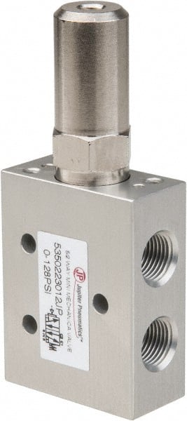 5-Way & 2-Position Air Valve: Air Pilot & Spring Actuator