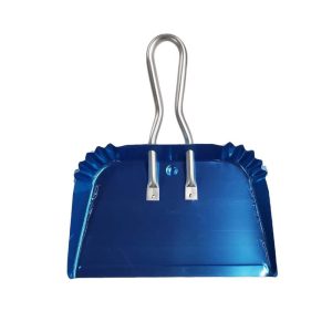 Handheld Dustpan: Aluminum Body, 9" Aluminum Handle