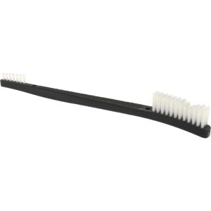 Cleaning & Finishing Brush: 1-1/2" (Large End) & 1" (Small End) Brush Length, Synthetic Bristles