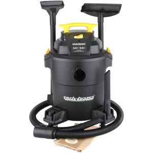 Wet/Dry Vacuum: Electric, 6 gal, 8 A