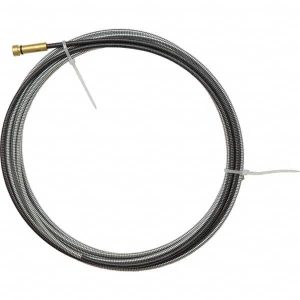 MIG Welder Wire Liner: 0.063 to 0.063" Wire Dia, 15' Long