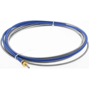 MIG Welder Wire Liner: 0.03 to 0.035" Wire Dia, 15' Long