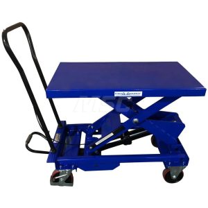 1,100 Lb Capacity Hydraulic Scissor Elevating Cart