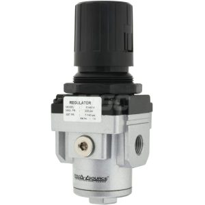 Compressed Air Regulator: 1/4" NPT, 220 Max psi, Intermediate