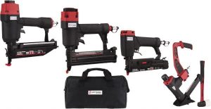 1 to 2-1/2" Nail Length, 0.118" Nail Diam, 16 Gauge Flooring Air Nailer