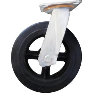 Caster Wheels; Wheel Diameter (Inch): 8in ; Mount Type: Bolt-On ; Load Capacity: 770 ; Bearing Type: Ball ; Wheel Hardness: Hard ; Wheel Width (Inch): 2in