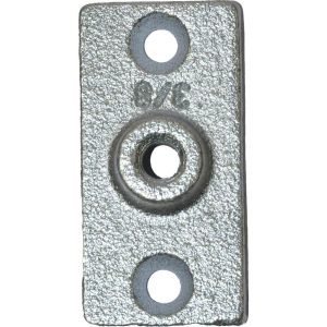 Iron Flanges; Compatible Pipe Size: 0.375in ; Distance Across Bolt Hole: 50mm