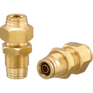Metal Push-To-Connect Tube Fittings; Connection Type: Push-to-Connect ; Material: Brass ; Tube Outside Diameter: 3/8 ; Maximum Working Pressure (Psi - 3 Decimals): 250.000 ; Overall Length (mm): 44.50 ; Standards: DOT