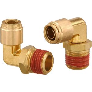 Metal Push-To-Connect Tube Fittings; Connection Type: Push-to-Connect x MNPT ; Material: Brass ; Tube Outside Diameter: 1/2 ; Maximum Working Pressure (Psi - 3 Decimals): 250.000 ; Standards: DOT ; Thread Type: NPT