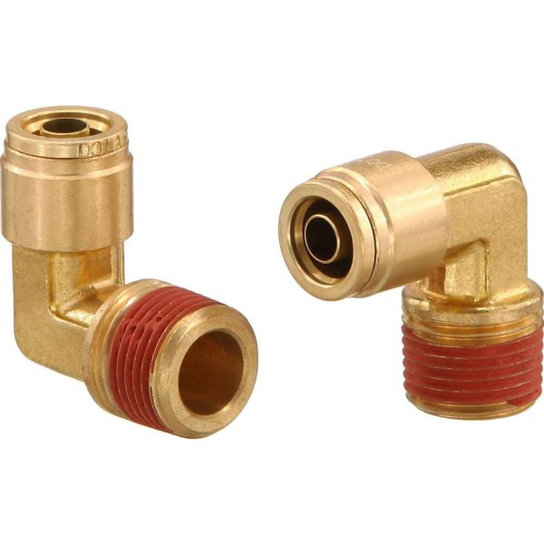 Metal Push-To-Connect Tube Fittings; Connection Type: Push-to-Connect x MNPT ; Material: Brass ; Tube Outside Diameter: 3/4 ; Maximum Working Pressure (Psi - 3 Decimals): 250.000 ; Standards: DOT ; Thread Type: NPT