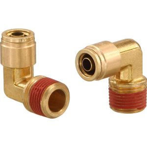 Metal Push-To-Connect Tube Fittings; Connection Type: Push-to-Connect x MNPT ; Material: Brass ; Tube Outside Diameter: 1/4 ; Maximum Working Pressure (Psi - 3 Decimals): 250.000 ; Standards: DOT ; Thread Type: NPT