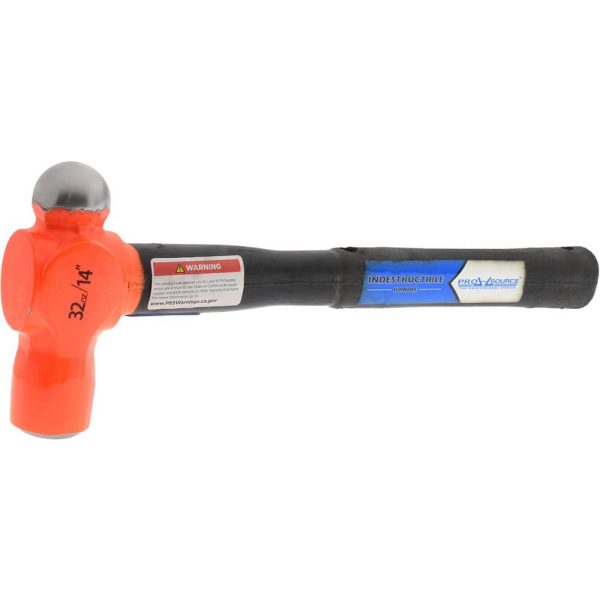 Ball Pein & Cross Pein Hammers; Hammer Type: Ball Pein ; Handle Material: Steel ; Overall Length Range: 14.0000 to 20.9000 in ; Face Diameter (Decimal Inch): 1.4600 ; Head Material: Steel ; Overall Length (Inch): 14