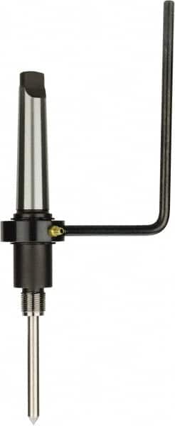 Hole Saw Arbor: 1 to 2" Saw Dia, Morse Taper Shank, Pin Pilot
