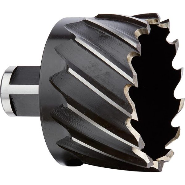 Annular Cutter: 2" Dia, 1" Depth of Cut, High Speed Steel
