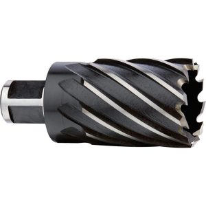 Annular Cutter: 1-1/2" Dia, 2" Depth of Cut, High Speed Steel