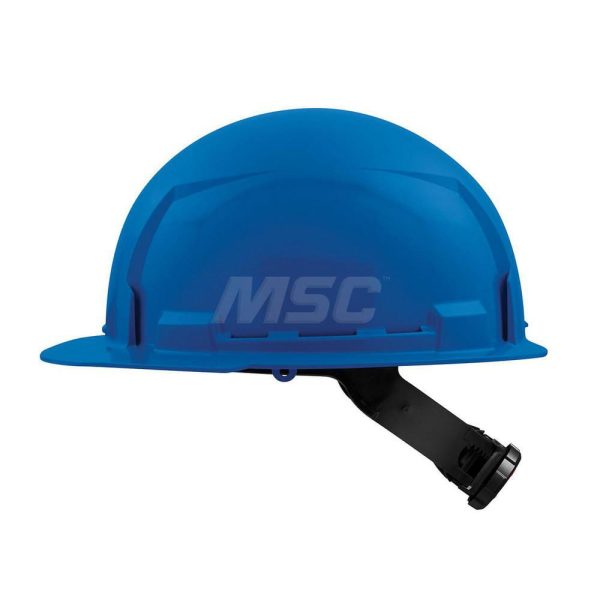 Hard Hat: Construction, Front Brim, Class E, 4-Point Suspension