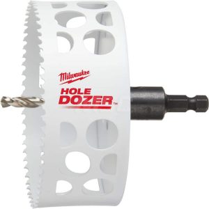 Hole Saw: 4-5/8" Saw Dia, 3" Cut Depth