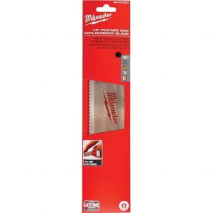 Hand Hacksaw Blades; Blade Material: Steel ; Blade Width: 0.2000in ; Blade Width (Inch): 0.2000 ; Cutting Edge Style: Toothed ; Tooth Material: High Speed Steel