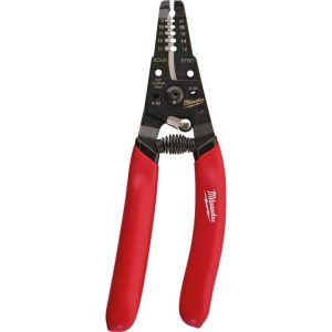 Wire Stripper Cable Cutter: 7-1/8" OAL