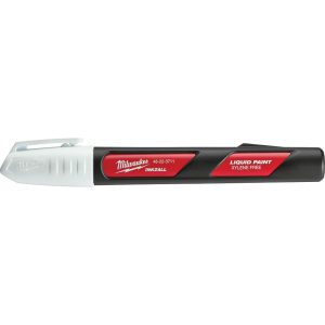 Solid Paint Marker: White, Liquid, Medium Point